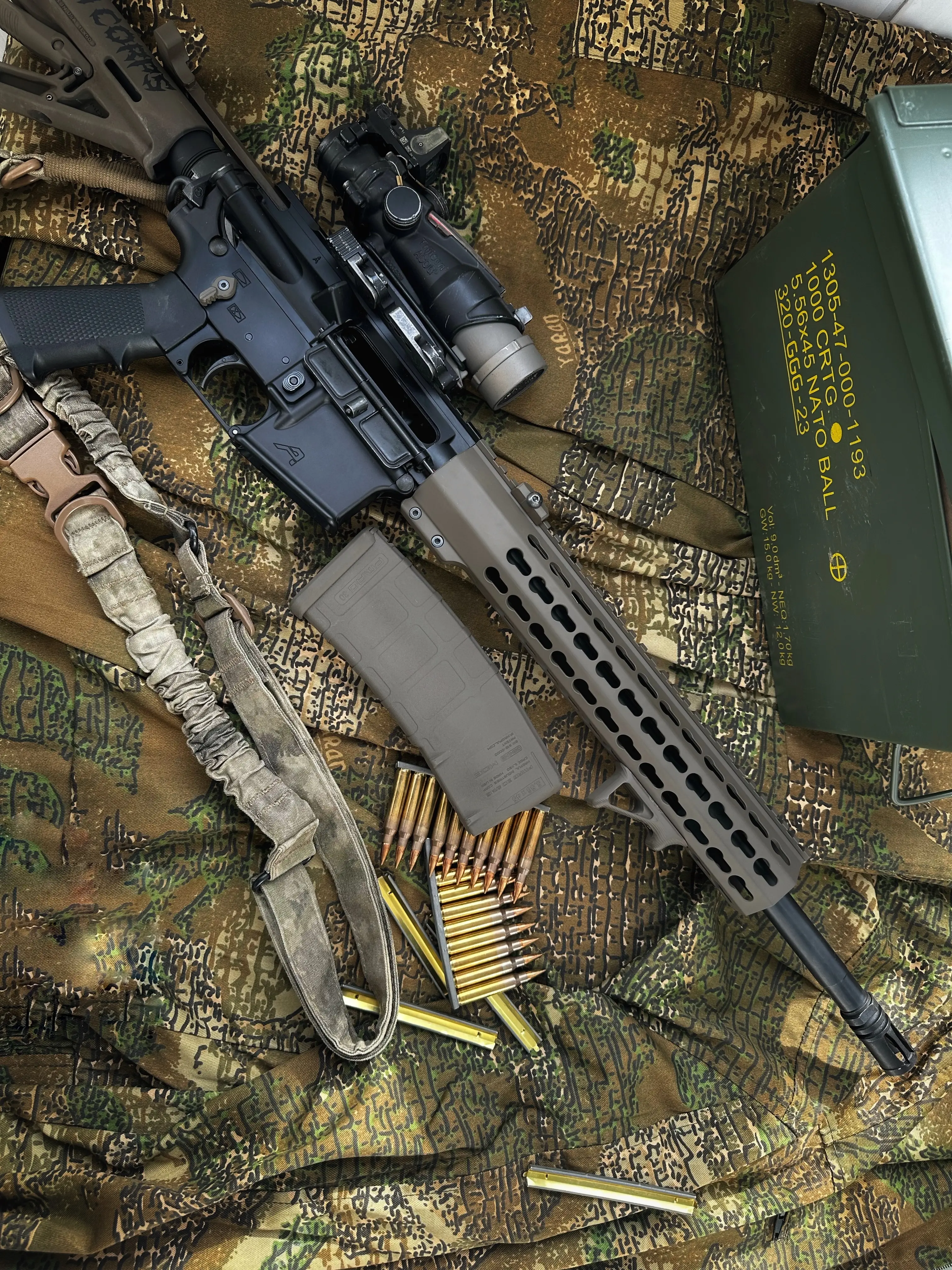 AR-15 - Cerakote (Patriot Brown) photo 6